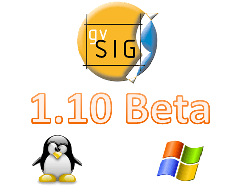Lançada a versão 1.10 Beta do gvSIG