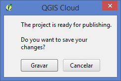 QGIS Cloud: Importação dos Dados