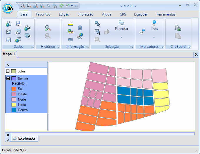 Mapa Temático no VisualSIG