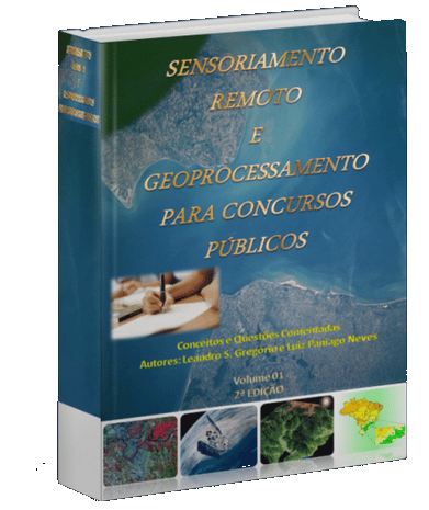 E-book Sensoriamento Remoto e Geoprocessamento para Concursos Publicos