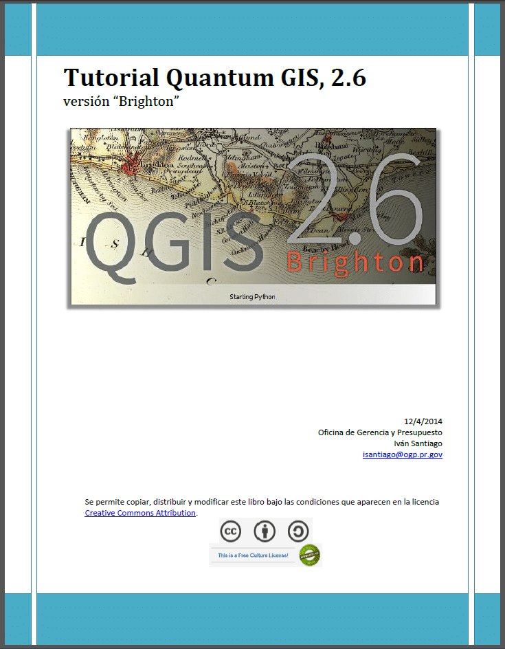 Tutorial básico en español de QGIS 2.6