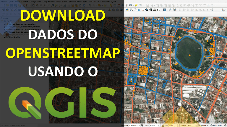 Como Baixar Dados Vetoriais do OpenStreetMap no QGIS
